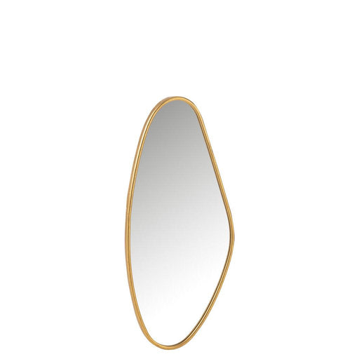 Spiegel Abstract MDF/Glas Goud S 2.5x33x73 cm-Spiegels-J-Line