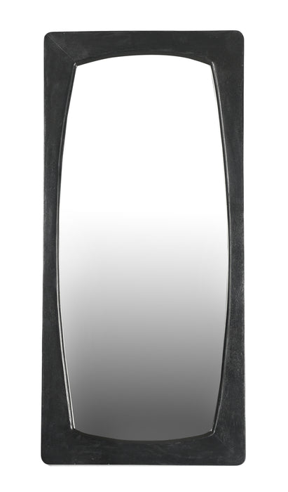 Spiegel Alain Black Zwart 53 cm 53x3x113 cm-Spiegels-Livingfurn