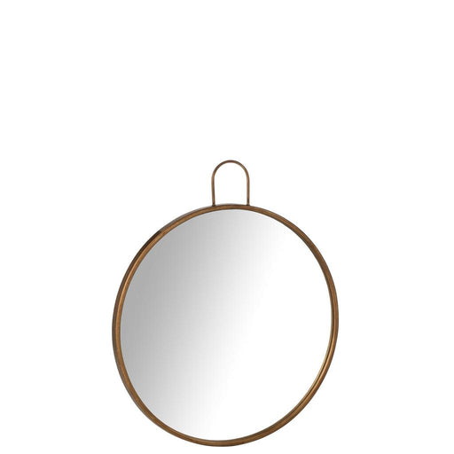 Spiegel Anto MDF/Spiegel Goud S 3x60.5x71 cm-Spiegels-J-Line