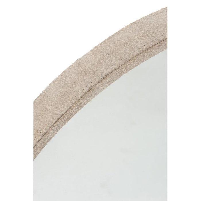 Spiegel Beige Glas Rond 40 cm 40x40x3.5 cm-Spiegels-J-Line