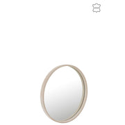 Spiegel Beige Glas Rond 40 cm 40x40x3.5 cm-Spiegels-J-Line