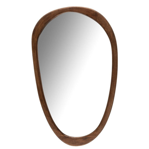 Spiegel Bruin Mangohout hout L 3.5x51x83 cm-Spiegels-J-Line