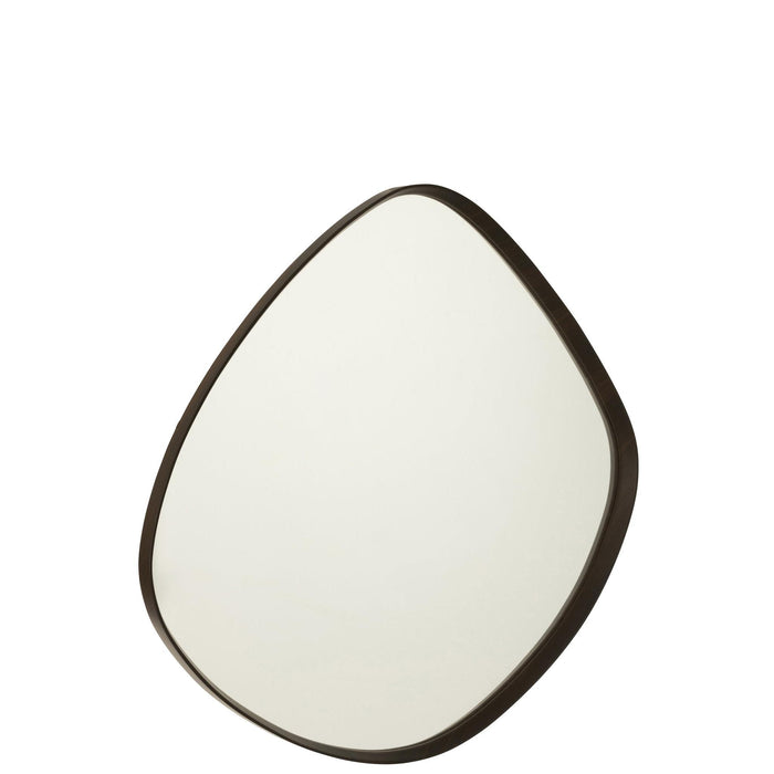 Spiegel Bruin Mirror L 79 cm 79x88x4.8 cm-Spiegels-J-Line