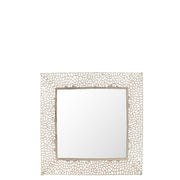 Spiegel Champagne Metaal Vierkant 71 cm 71x71x1 cm-Spiegels-J-Line