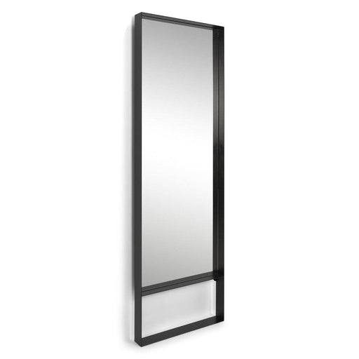 Spiegel DONNA 4 Rechthoek Zwart Spinder Design 60x8x190 cm-Spiegels-Spinder