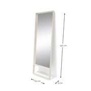 Spiegel DONNA 4 Silky Taupe Spinder Design 60x8x190 cm-Spiegels-Spinder
