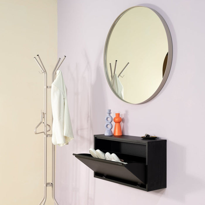 Spiegel DONNA 5 Rond Silky Taupe 90cm Spinder Design-Spiegels-Spinder