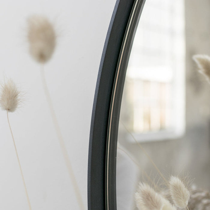 Spiegel DONNA 5 Rond Zwart 90cm Spinder Design-Spiegels-Spinder