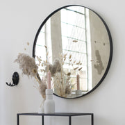 Spiegel DONNA 5 Rond Zwart 90cm Spinder Design-Spiegels-Spinder