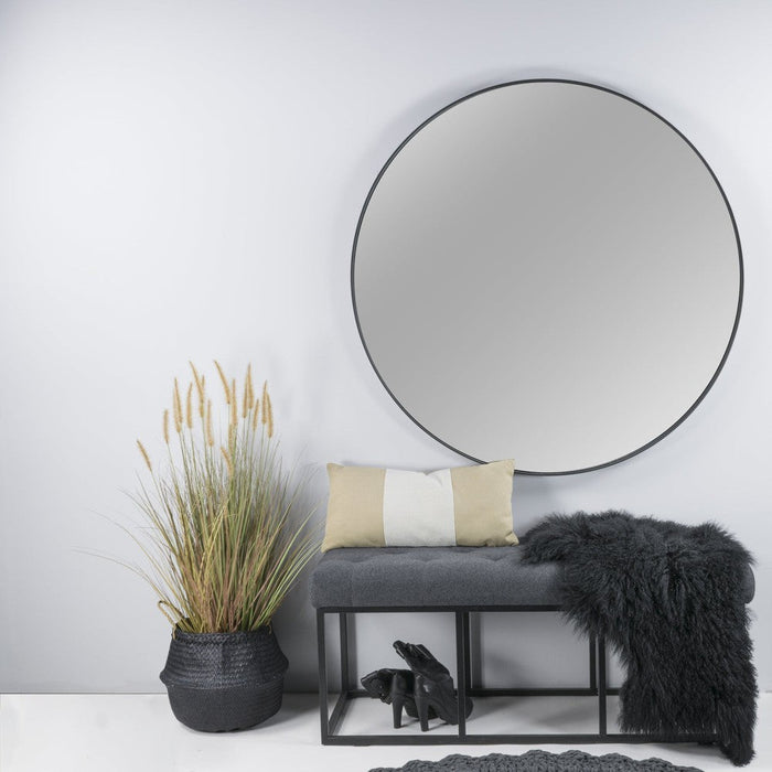 Spiegel DONNA 6 Rond Zwart 120cm Spinder Design-Spiegels-Spinder