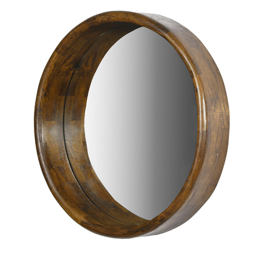 Spiegel Demy Mangohout Bruin 80 cm-Spiegels-Livingfurn