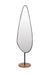 Spiegel Dropz Metaal Zwart 35x40 cm-Spiegels-Creating Home