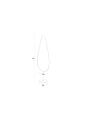 Spiegel Dropz Metaal Zwart 35x40 cm-Spiegels-Creating Home