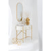 Spiegel Goud Aluminium Ovaal 100x50 cm-Spiegels-J-Line
