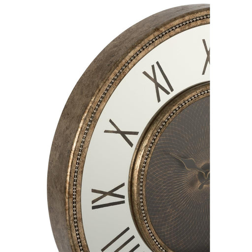 Spiegel Goud Glas S 47 cm 47x47x6 cm-Klokken-J-Line