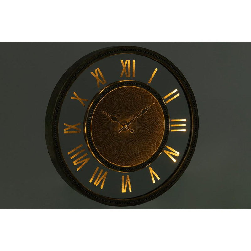 Spiegel Goud Glas S 47 cm 47x47x6 cm-Klokken-J-Line