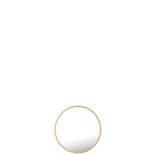 Spiegel Goud Mdf Rond 50 cm-Spiegels-J-Line
