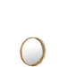 Spiegel Goud Mdf Rond 61 cm 61x61x7.5 cm-Spiegels-J-Line