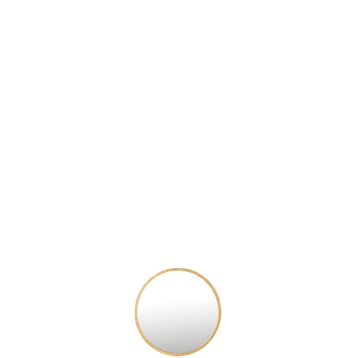 Spiegel Goud Metaal Rond 40 cm 40x40x2 cm-Spiegels-J-Line