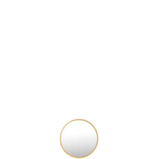 Spiegel Goud Metaal Rond 40 cm 40x40x2 cm-Spiegels-J-Line