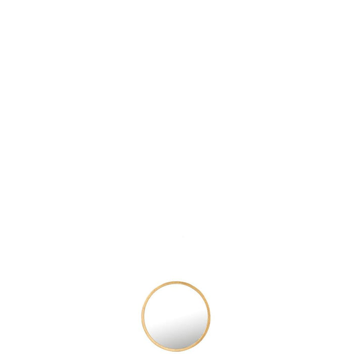 Spiegel Goud Mirror Rond 30 cm 30x30x3 cm-Spiegels-J-Line