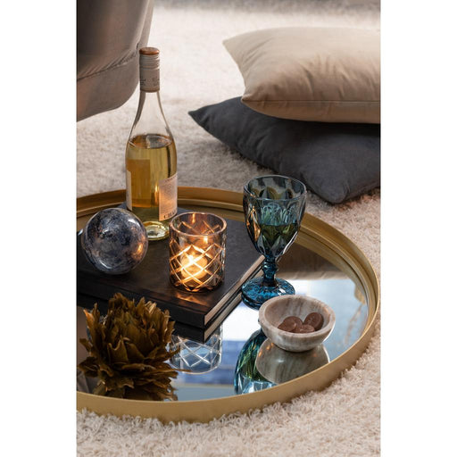Spiegel Goud Mirror Rond 60 cm 60x60x4 cm-Spiegels-J-Line