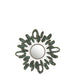 Spiegel Groen Mirror Ovaal 61 cm 61x61x6 cm-Spiegels-J-Line