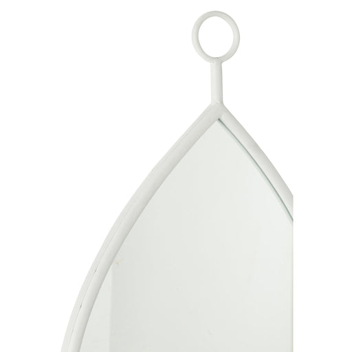 Spiegel Hanging Spiegel Drop Spiegel/MDF Wit M 2.5x37x61.5 cm-Spiegels-J-Line
