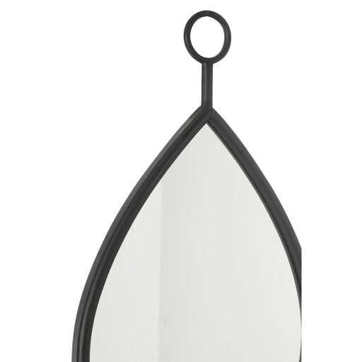 Spiegel Hanging Spiegel Drop Spiegel/MDF Zwart S 2x30.5x53.5 cm-Spiegels-J-Line