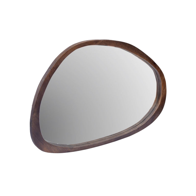 Spiegel Jaira Walnut Bruin 120 cm 120x4x80 cm-Spiegels-Livingfurn