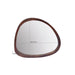 Spiegel Joy Walnut Bruin 80 cm 80x4x70 cm-Spiegels-Livingfurn