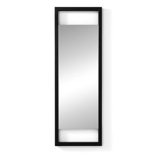 Spiegel LUMA L Rechthoek Zwart Spinder Design 54x2.5x160 cm-Spiegels-Spinder