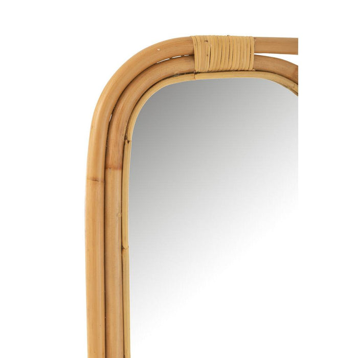 Spiegel Ladder Rotan Naturel 3x80x152 cm-Spiegels-J-Line