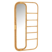 Spiegel Ladder Rotan Naturel 3x80x152 cm-Spiegels-J-Line