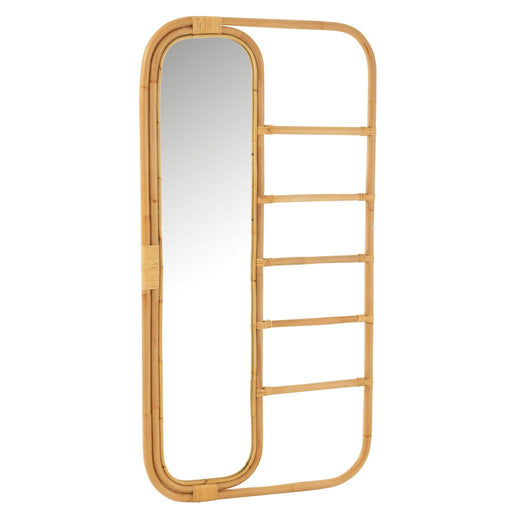 Spiegel Ladder Rotan Naturel 3x80x152 cm-Spiegels-J-Line