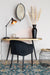 Spiegel Lara Metaal Zwart 48x34 cm-Spiegels-Creating Home