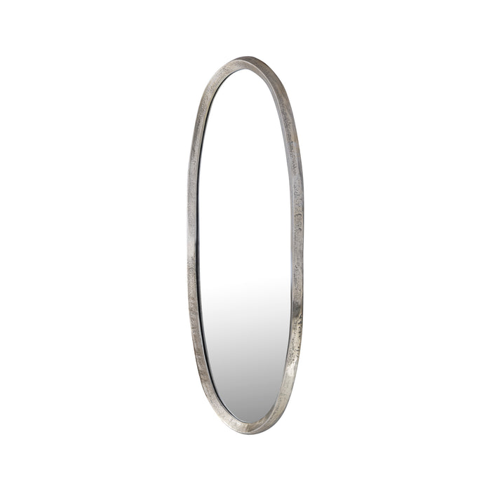 Spiegel Limera Messing Alu Oval Spiegel Irregular Border S