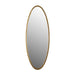 Spiegel Matz Oval L Antique Brass Metaal Bronze 60x160 cm-Spiegels-Creating Home