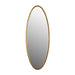 Spiegel Matz Oval L Antique Brass Metaal Bronze 60x160 cm-Spiegels-Creating Home