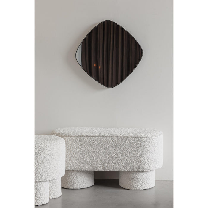 Spiegel Mila Metaal Zwart 50x50 cm-Spiegels-Creating Home