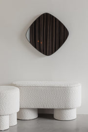 Spiegel Mila Metaal Zwart 50x50 cm-Spiegels-Creating Home