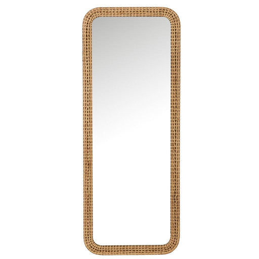 Spiegel Naturel Fir hout Rechthoekig 3x48x122.5 cm-Spiegels-J-Line
