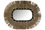 Spiegel Naturel Glas Ovaal 4x115x90 cm-Spiegels-J-Line