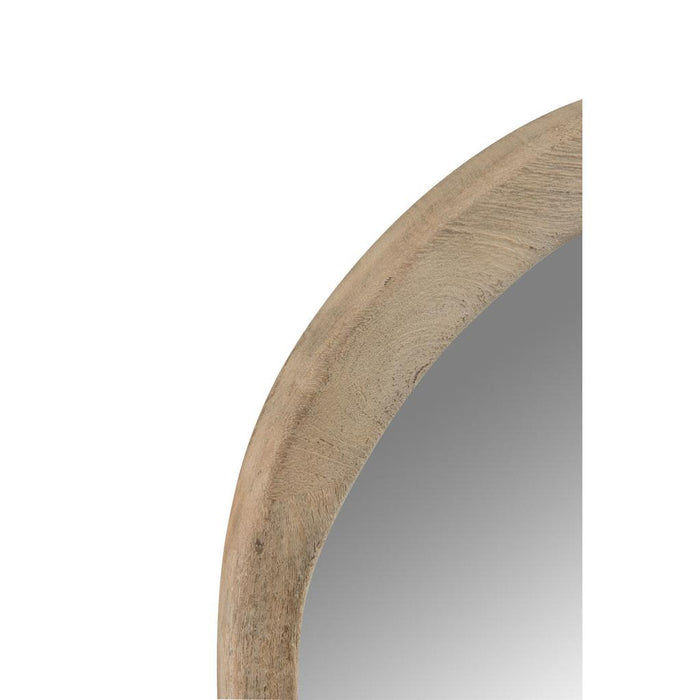 Spiegel Naturel Mangohout hout S 3x64x56 cm-Spiegels-J-Line