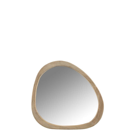 Spiegel Naturel Mangohout hout S 3x64x56 cm-Spiegels-J-Line