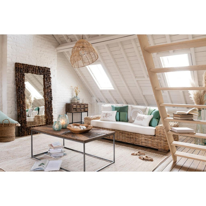 Spiegel Naturel Mdf 8x100 cm-Spiegels-J-Line