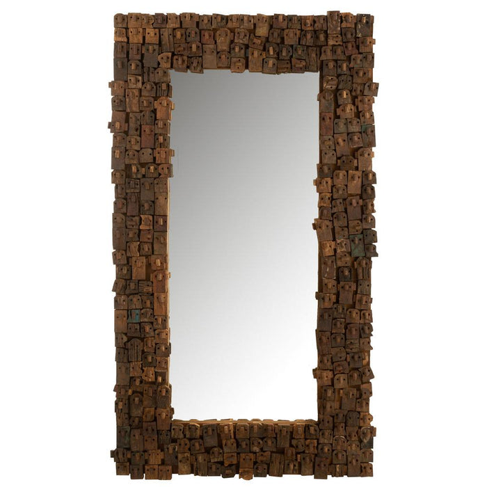 Spiegel Naturel Mdf 8x100 cm-Spiegels-J-Line