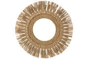 Spiegel Naturel Mirror Rond 66 cm 66.5x66.5x4 cm-Spiegels-J-Line