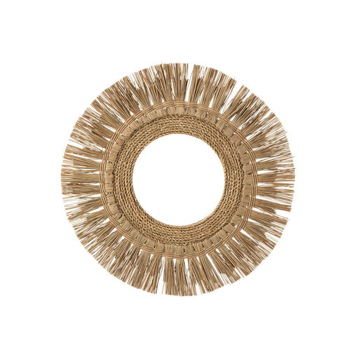 Spiegel Naturel Mirror Rond 66 cm 66.5x66.5x4 cm-Spiegels-J-Line