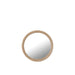 Spiegel Naturel Mirror Rond Naturel 3.5x50x50 cm-Spiegels-J-Line